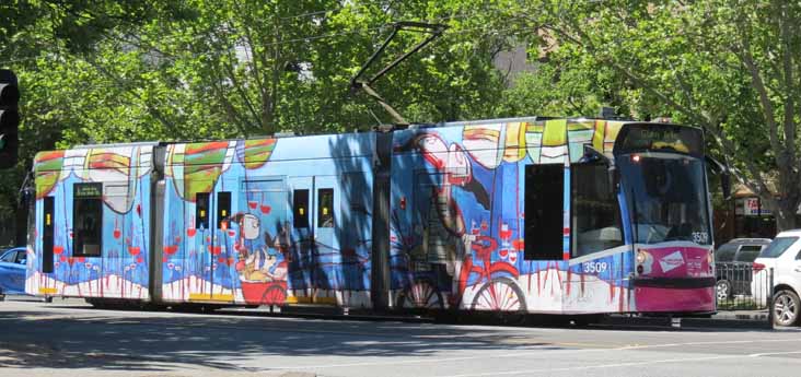 Yarra Trams Combino 3509 Art Tram